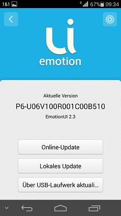 Huawei Ascend P6 - Firmware B510 [KitKat][Beta][EmUI2.3]