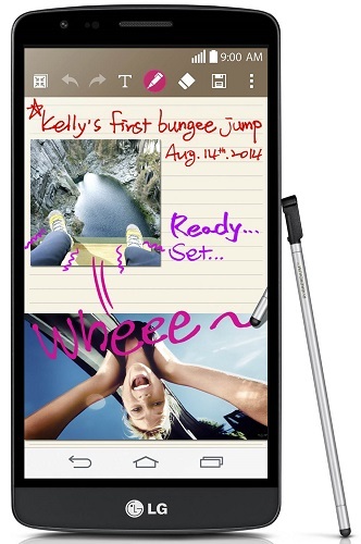 LG G3 STYLUS front