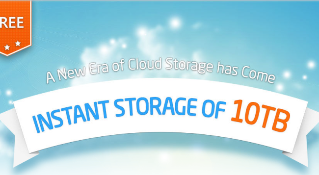 10 Terabyte CloudSpeicher