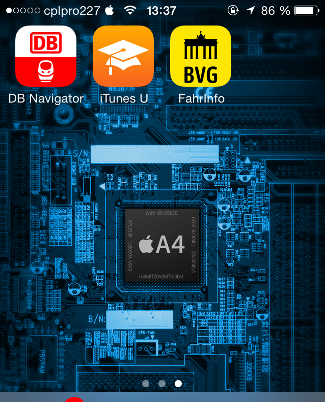 Screenshot 2 bzgl iPhone 4 A4 HGB