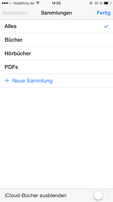 iOS 8.4 Beta 3 - iBooks - Hörbücher