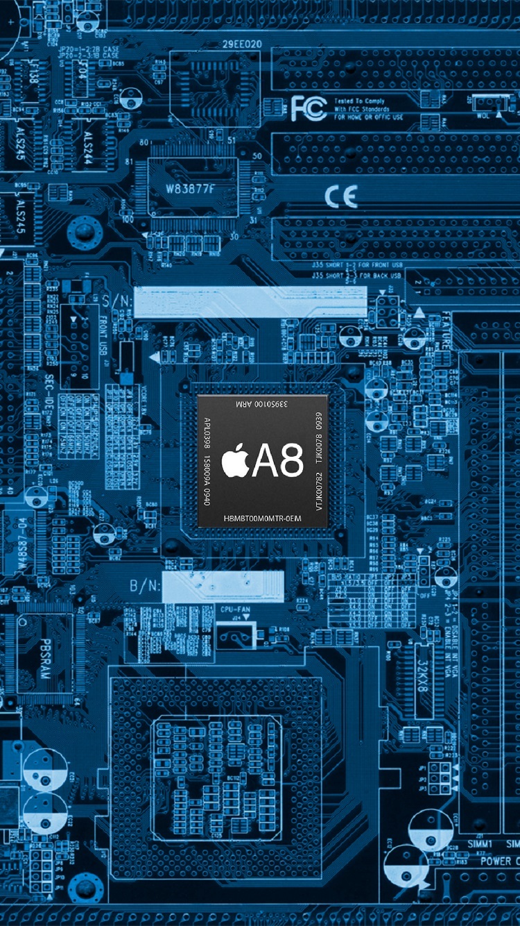 A8 Chip Wallpaper for iP6