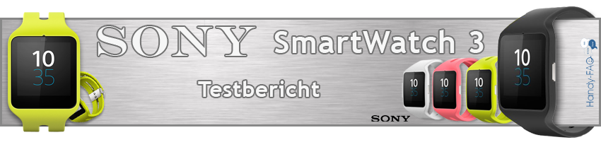 Sony SmartWatch 3 - Test (Header)