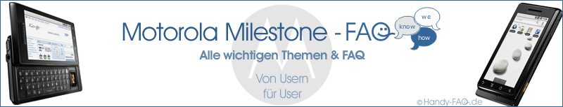 Motorola Milestone FAQ