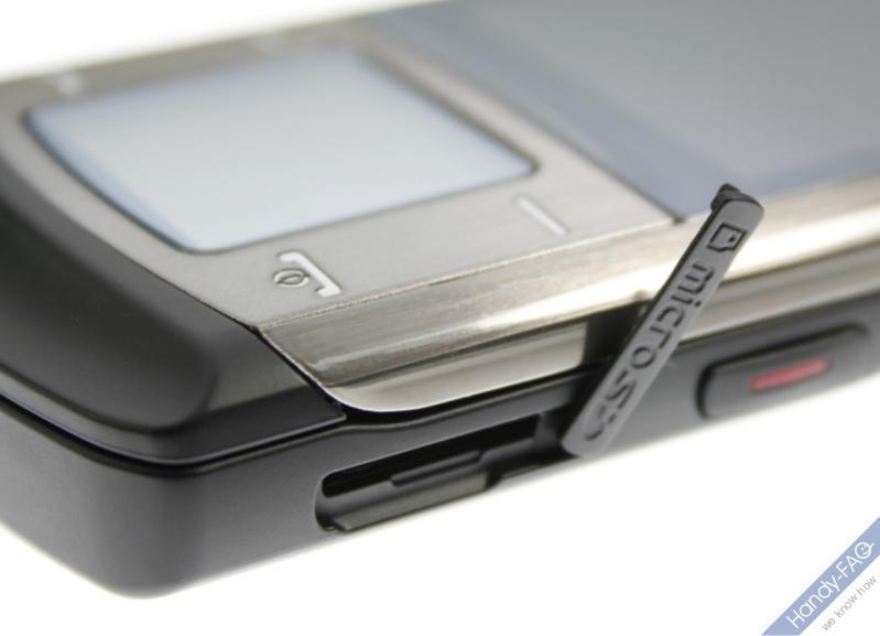 Samsung U900 Speicherkarten Schacht