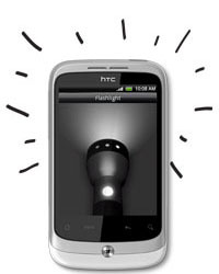 Integriertes, dimmbares Fotolicht

Sie haben Ihre Schlüssel im Dunkeln fallen gelassen? Kein Problem, Sie können die Applikation „Flashlight“ nutzen, die Ihr Handy zu einer Taschenlampe macht.