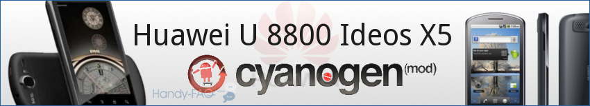 Banner Huawei Ideos X5 Cyanogenmod