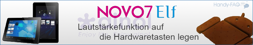 Banner ainol ELF Lautstaerke