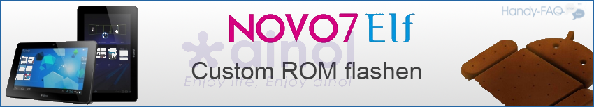 Banner ainol ELF CWM ROM flashen