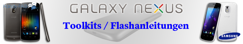 Galaxy Nexus Banner Toolkits Flashanleitung