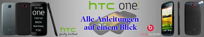 HTC One S Anleitungen