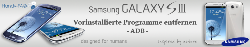 Banner S3 Programme entfernen