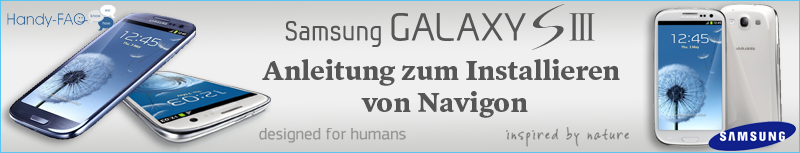 Banner S3 Anleitungen Navigon