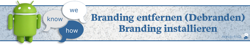 We know how DeBranding