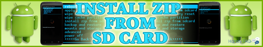 Android Install Zip from Sd Card