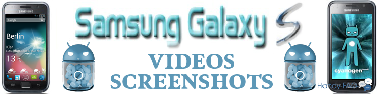 Galaxy S CM10 Videos