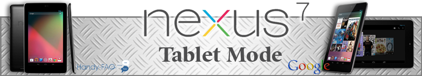 Banner Nexus7 Tablet Mode