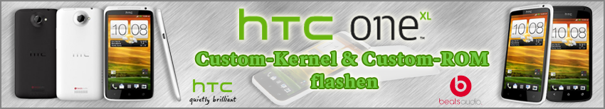 Banner HTC One XL CK und CR flashen