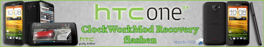 Banner ONE X Plus CWM flashen