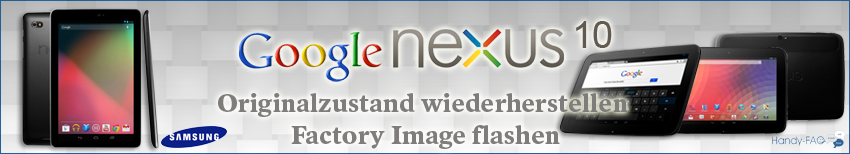 Banner Nexus10 Original wiederherstellen