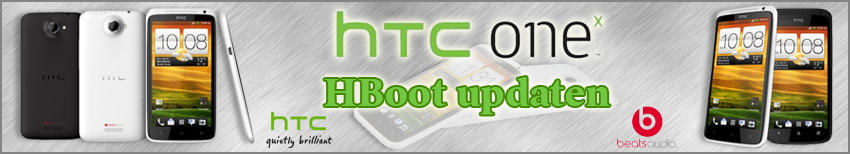 Banner ONE X HBoot updaten