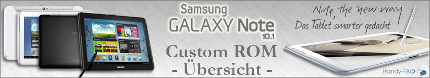 Samsung Galaxy Note 10.1 CR Uebersicht