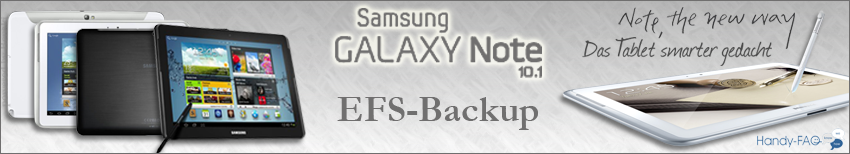 Samsung Galaxy Note 10.1 EFS Backup