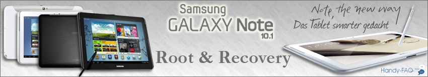Samsung Galaxy Note 10.1 Root Recovery
