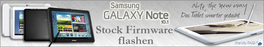 Samsung Galaxy Note 10.1 Stock FW flashen