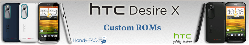 Banner Desire X CustomROMs