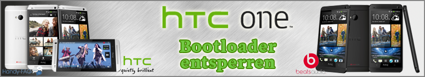 Banner HTC One BL entsperren