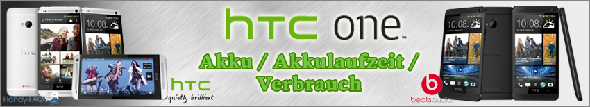Banner HTC One Akku