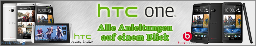Banner HTC One Alle Anleitungen