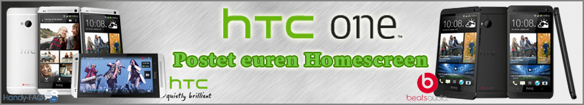 Banner HTC One Homescreen