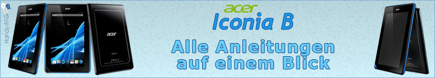 Banner Acer Iconia B
