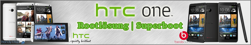 Banner HTC One Rootlösung Superboot