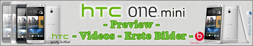 Banner HTC One Mini Preview   Videos   Erste Bilder