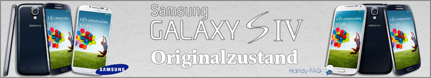 Banner Galaxy S4 Originalzustand