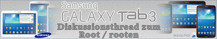 Banner Samsung Galaxy Tab3 Diskussion rooten