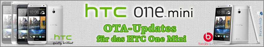 Banner HTC One Mini OTA Updates für das HTC One Mini