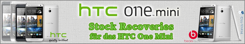 Banner HTC One Mini Stock Recoveries