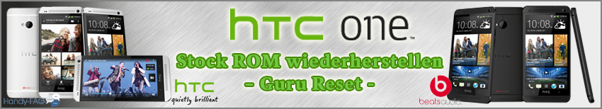 Banner HTC One Guru Reset