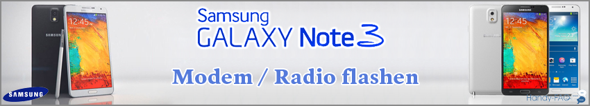 Banner Note3 Modem Radio flashen