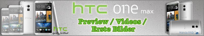 Banner HTC One Max Preview   Videos   Erste Bilder