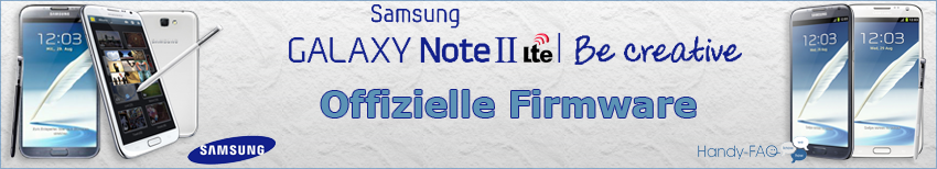 Banner Galaxy Note 2 LTE Offizielle Firmware