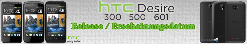 Banner HTC Desire 300 500 601 Release   Erscheinungsdatum