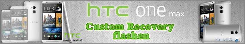 Banner HTC One Max Custom Recovery flashen