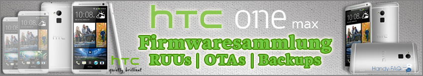 Banner HTC One Max Firmwaresammlung