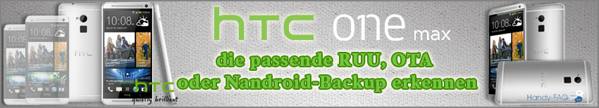 Banner HTC One Max passende RUU, OTA oder Nandroid Backup