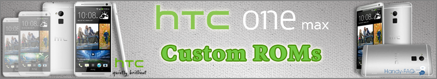 Banner HTC One Max Custom ROMs